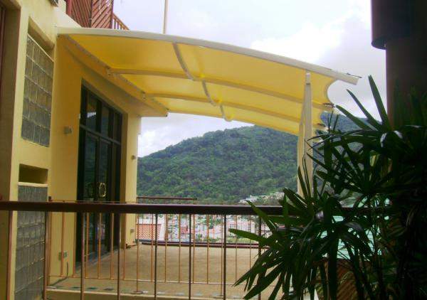 Тентовые накрытия для зон отдыха, зон бассейна