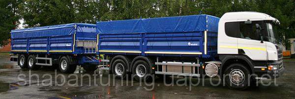 Тенты для зерновозов