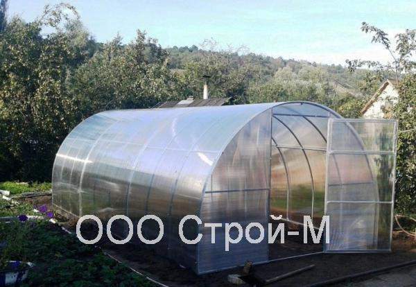 Теплица грунтованная 12х3х2