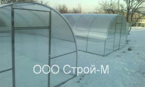 Теплица грунтованная 4х3х2