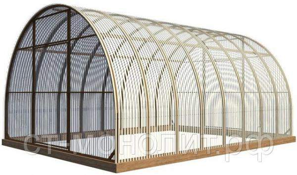 Теплица «НОВА» от 7 до 19 дуг (Усиленный каркас)