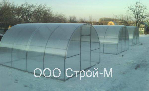Теплица оцинкованная 4х3х2