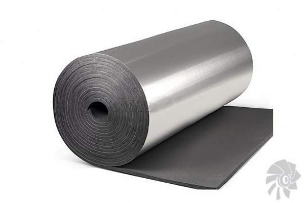 ТЕПЛОИЗОЛЯЦИЯ K-FLEX Рулоны ECO black AL CLAD