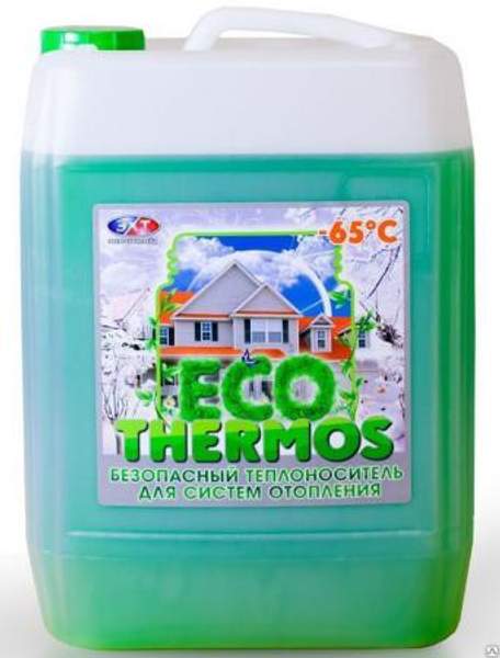 Теплоноситель отопления Емеля ЕСО-65 на основе пропиленглюколя 10кг