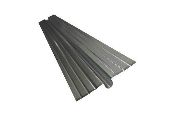 Теплораспределительная пластина Теплощит 1000х130х0.45 мм оцинкованная сталь 40 шт