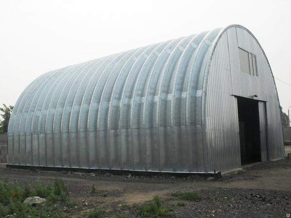 Теплые ангары под ключ