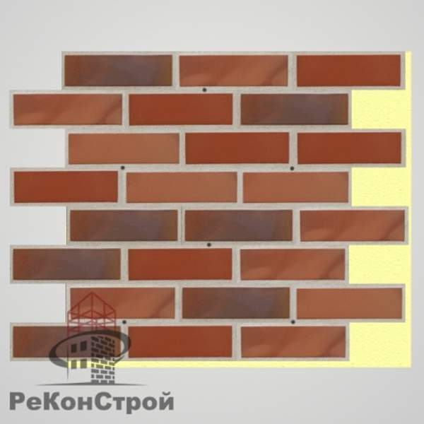 Термопанель с клинкерной плиткой Ströher