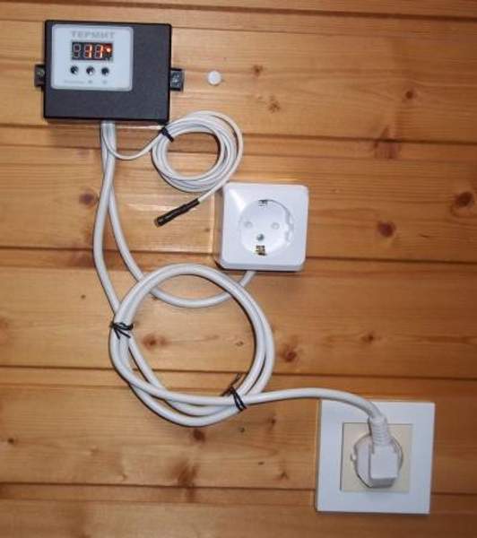 Терморегулятор-датчик электронный Термит 8К