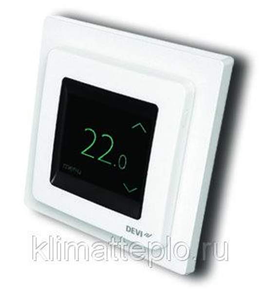 Терморегулятор DEVIreg Touch Pure White