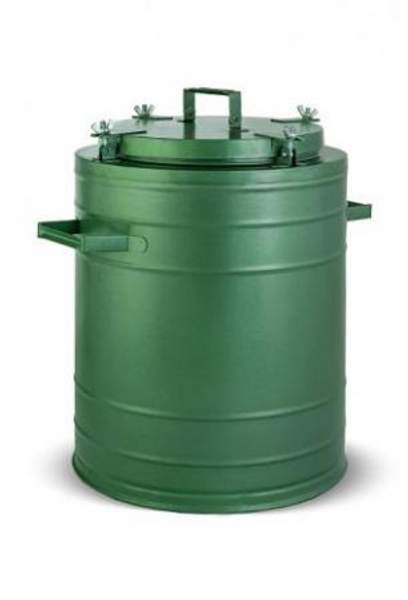 Термос ТГ-24. ТГ-24. Термос для еды с широким горлом металлический армейский колба из нержавеющей стали емкость 24 литра