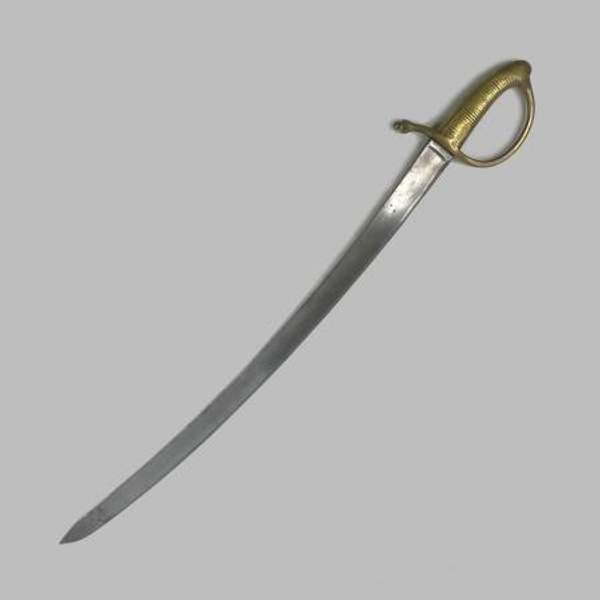 Тесак русский солдатский, пехотный, образца 1817 года, Златоуст