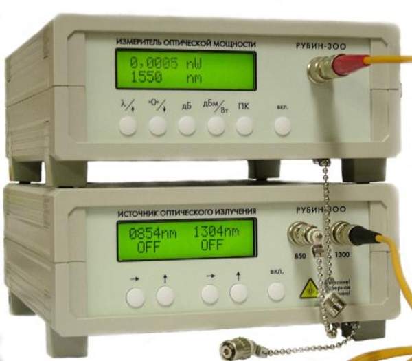 Тестер волоконно-оптический Рубин 300 (рабочий эталон)