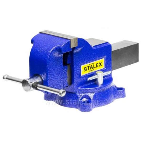 Тиски слесарные STALEX "Гризли", 100 х 100 мм., 360°, 9,5 кг.