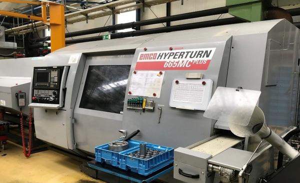 Токарно-фрезерный центр EMCO HYPERTURN 665 MCplus.