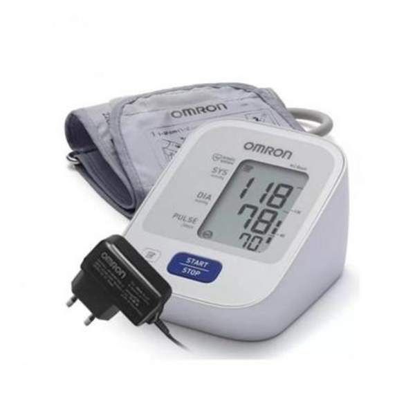 Тонометр автоматический с адаптером Omron M2 Basic (HEM-7121-ARU) манжета 22-32см