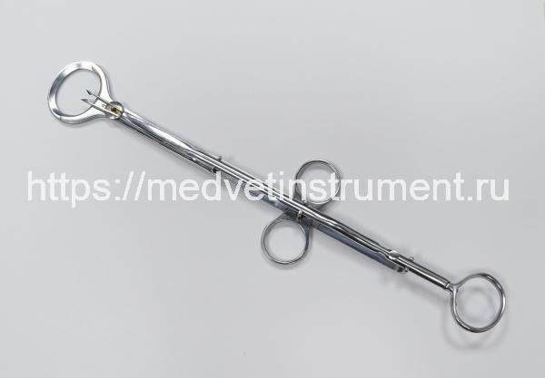 Тонзиллотом Матье №4 для частичного отсечения небных миндалин