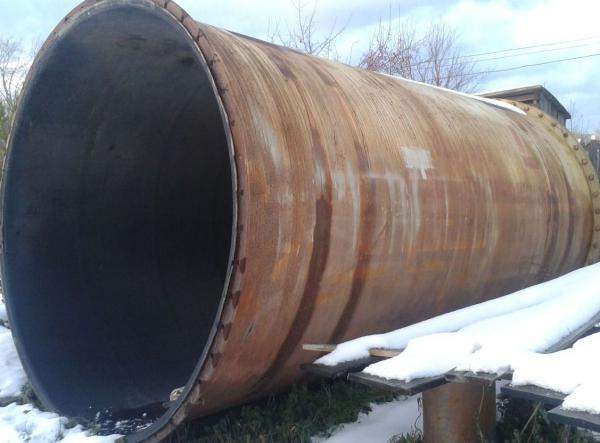 Топливные резервуары железные объемами до 75 кубов