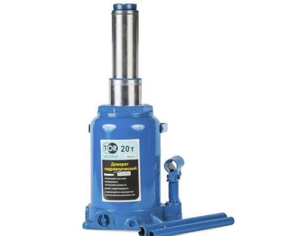 TOR ДГТ-20 т Домкрат гидравлический телескопический (2 уровня) с доставкой по России и СНГ