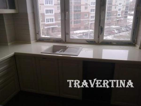 Торговая стойка, ресепшн - столешница из искусственного камня