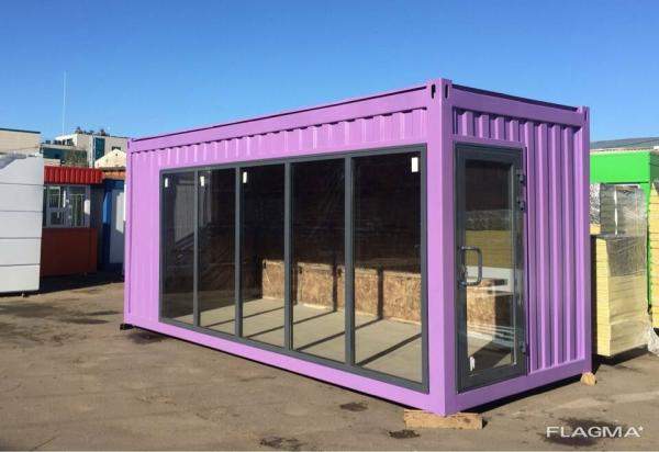 Торговый павильон из контейнера