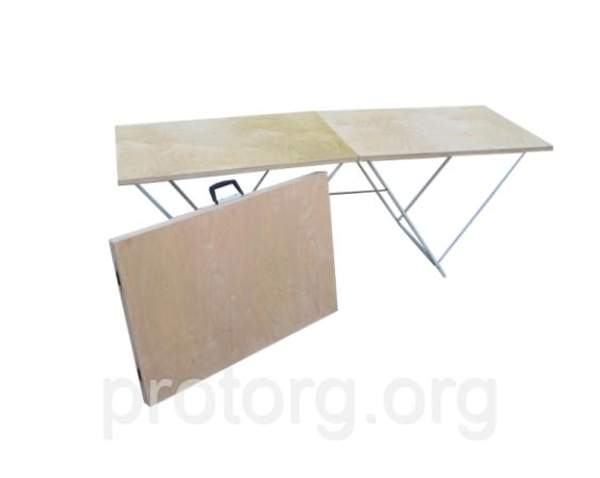 Торговый стол складной 1,8*0,6 (6мм, усиленный)