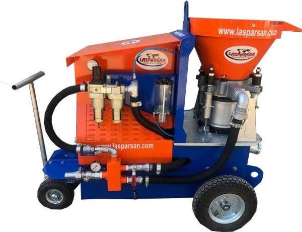 Торкрет установка для сухого торкретирования с пневматическим приводом