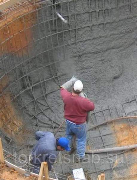 Торкретирование (набрызг-бетон)