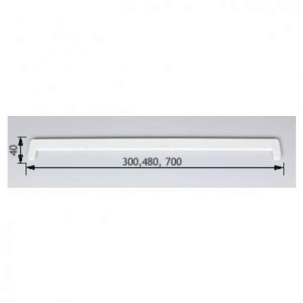 Торцевая заглушка "Люкс" (Crystallit) 700 мм, мрамор