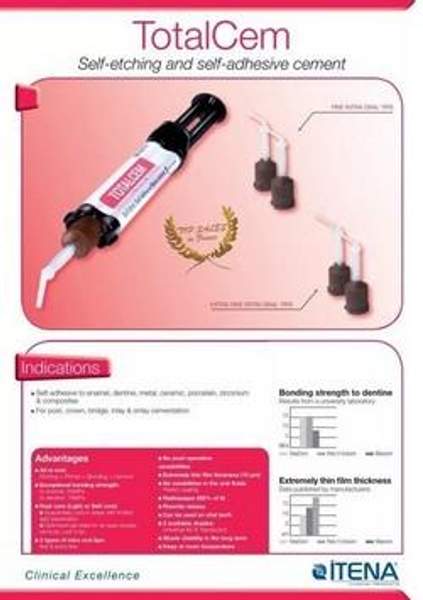 ТоталЦем TotalCem цемент двойного отверждения 8 гр. (10 канюл и насадок)