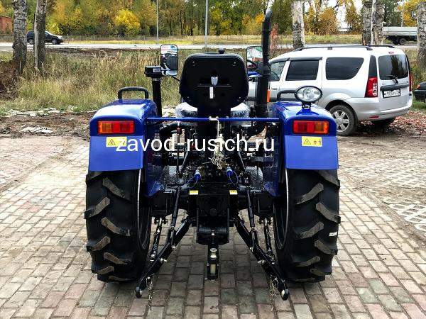 Трактор Lovol TE-354 HT дизель 35 л.с, 4х4, 4 цилиндра, МКП 8+2 с блокировкой дифференциала, ГУР, 1 гидровыход