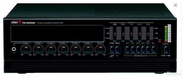 Трансляционный усилитель InterM PA-6000A спб