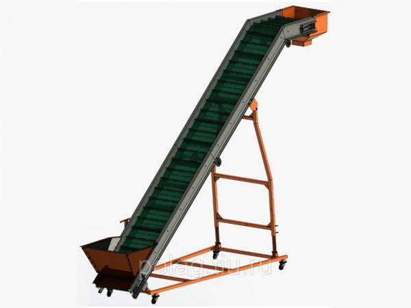 Транспортер ленточный наклонный ТЛН-3025