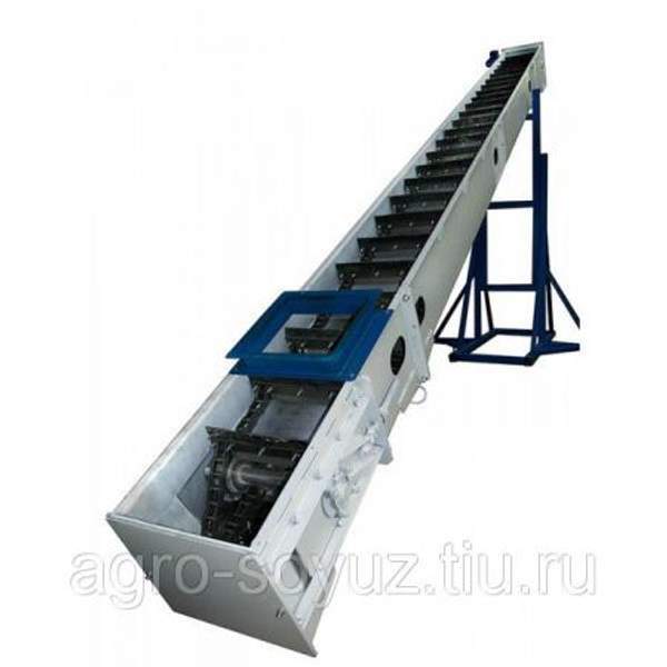 Транспортер скребковый цепной ТЦС-200 8 метров