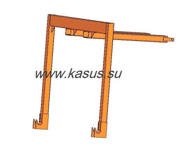 Траверса для кабельных барабанов ТКБ 22-3