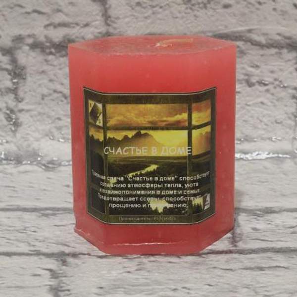 Травяная свеча «Счастье в Доме»