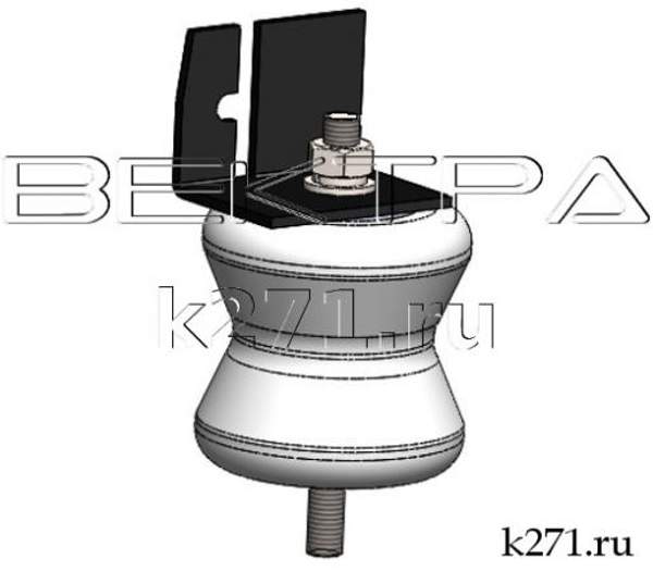 Троллеедержатель для уголковых троллей У1246, У1247