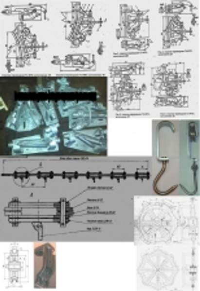 Троллеи, ролики, стрелки, ЗИП конвейера ГК-1, путь - полоса 12х65мм или труба
