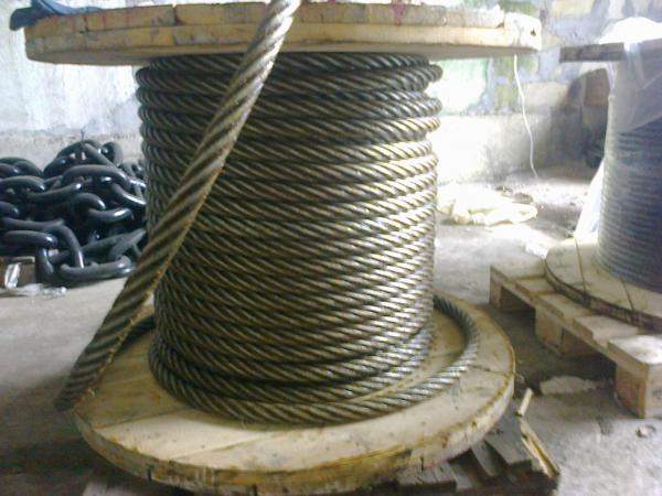 Трос оцинкованный 30,5 ГВЖН ГОСТ 3083-80