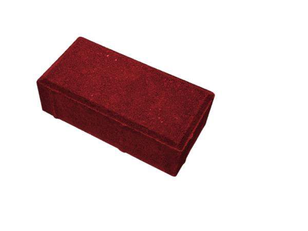 Тротуарная брусчатка Москва вибропрессованная 200х100х60 (красная)