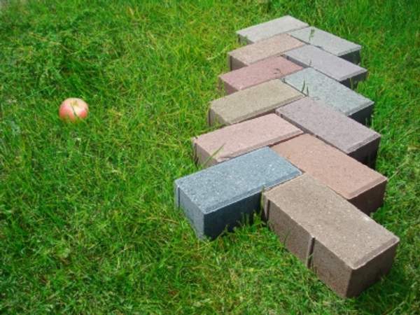 Тротуарная брусчатка вибропрессованная