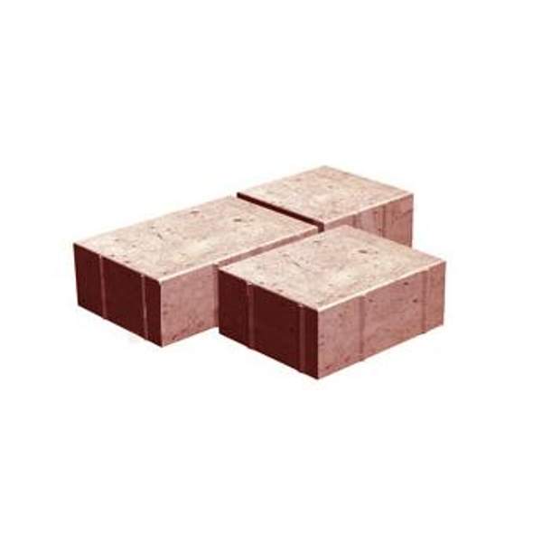 Тротуарная плитка 1П.8 Новый город красная