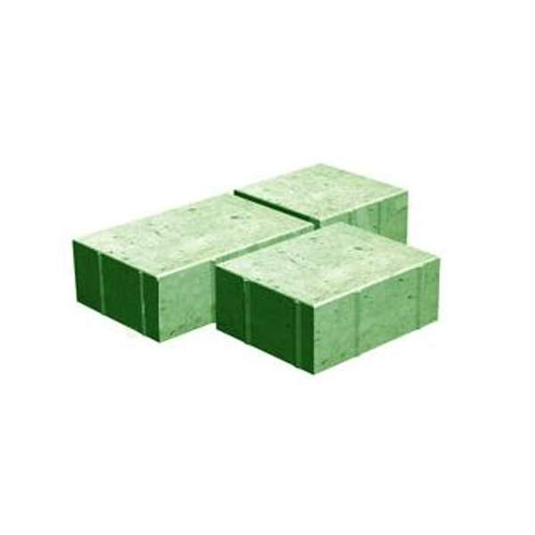 Тротуарная плитка 1П.8 Новый город зеленая