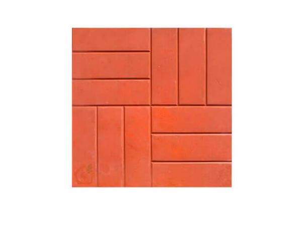Тротуарная плитка 12 кирпичей