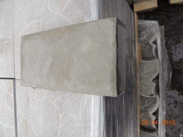 Тротуарная плитка 250х125х55 Английская мостовая серая