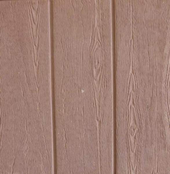 Тротуарная плитка 300х300х30 Три доски коричневая