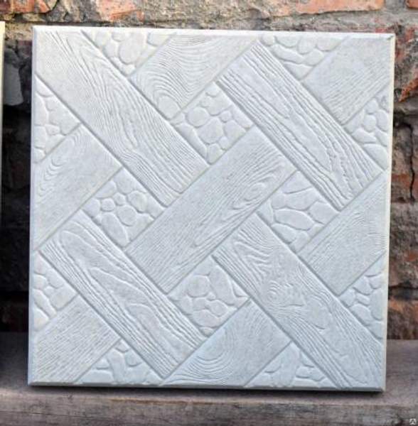 Тротуарная плитка 300х300х30 Ялта серая