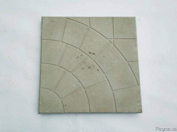 Тротуарная плитка 30х30 "Сегмент" толщ 3 см