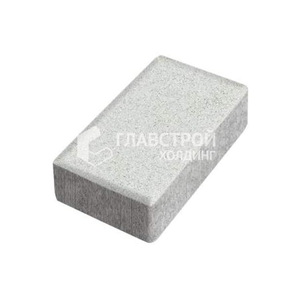 Тротуарная плитка «Брусчатка», белая, 10 см