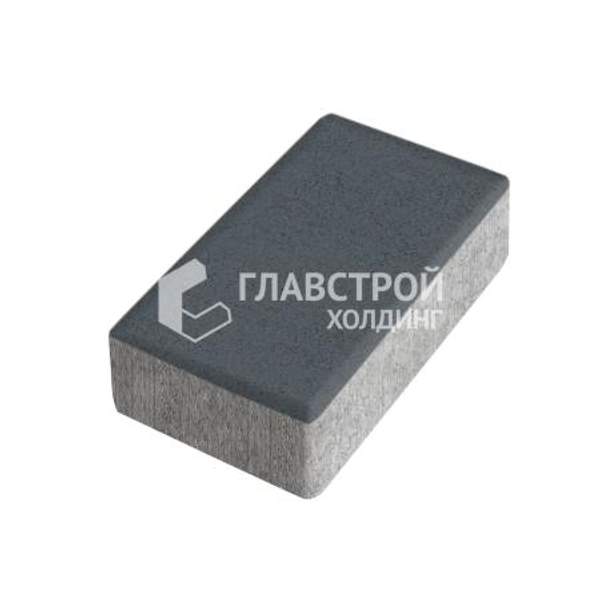 Тротуарная плитка «Брусчатка», черная, 6 см