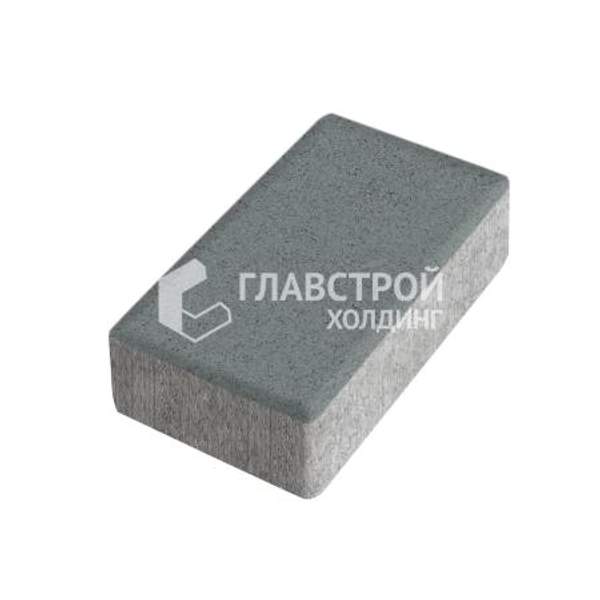 Тротуарная плитка «Брусчатка», графитовая, 8 см